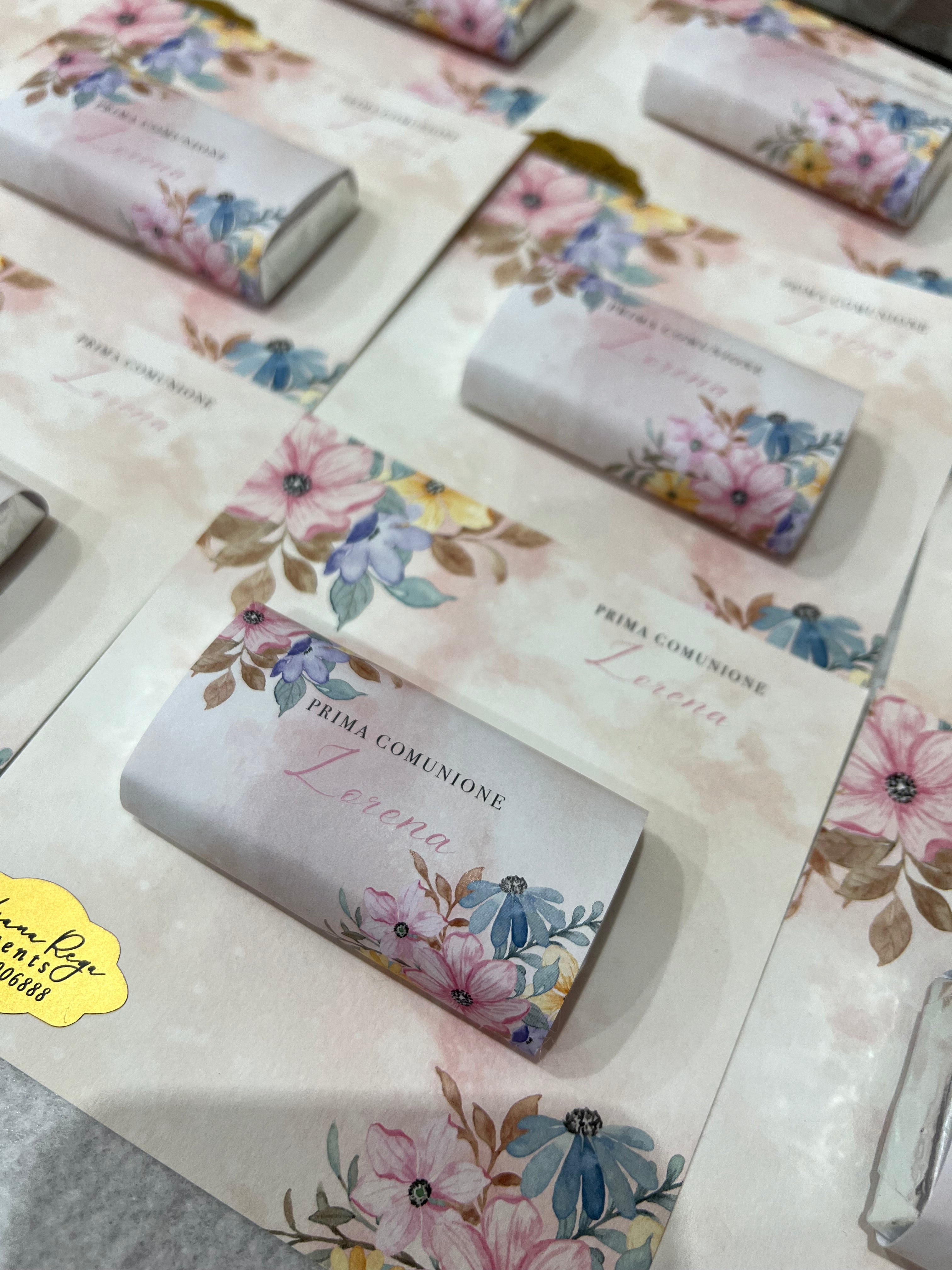 Cioccolatino segnaposto personalizzato