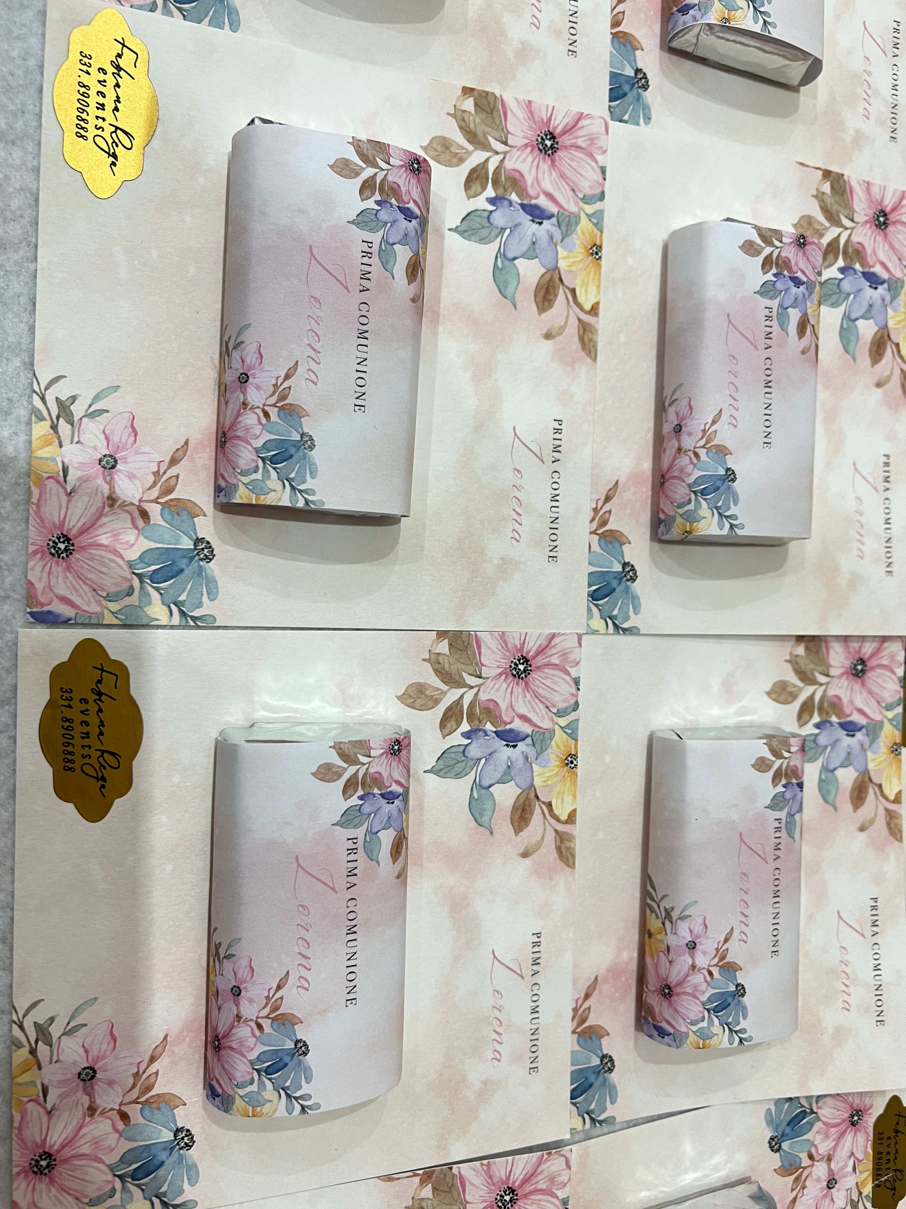 Cioccolatino segnaposto personalizzato