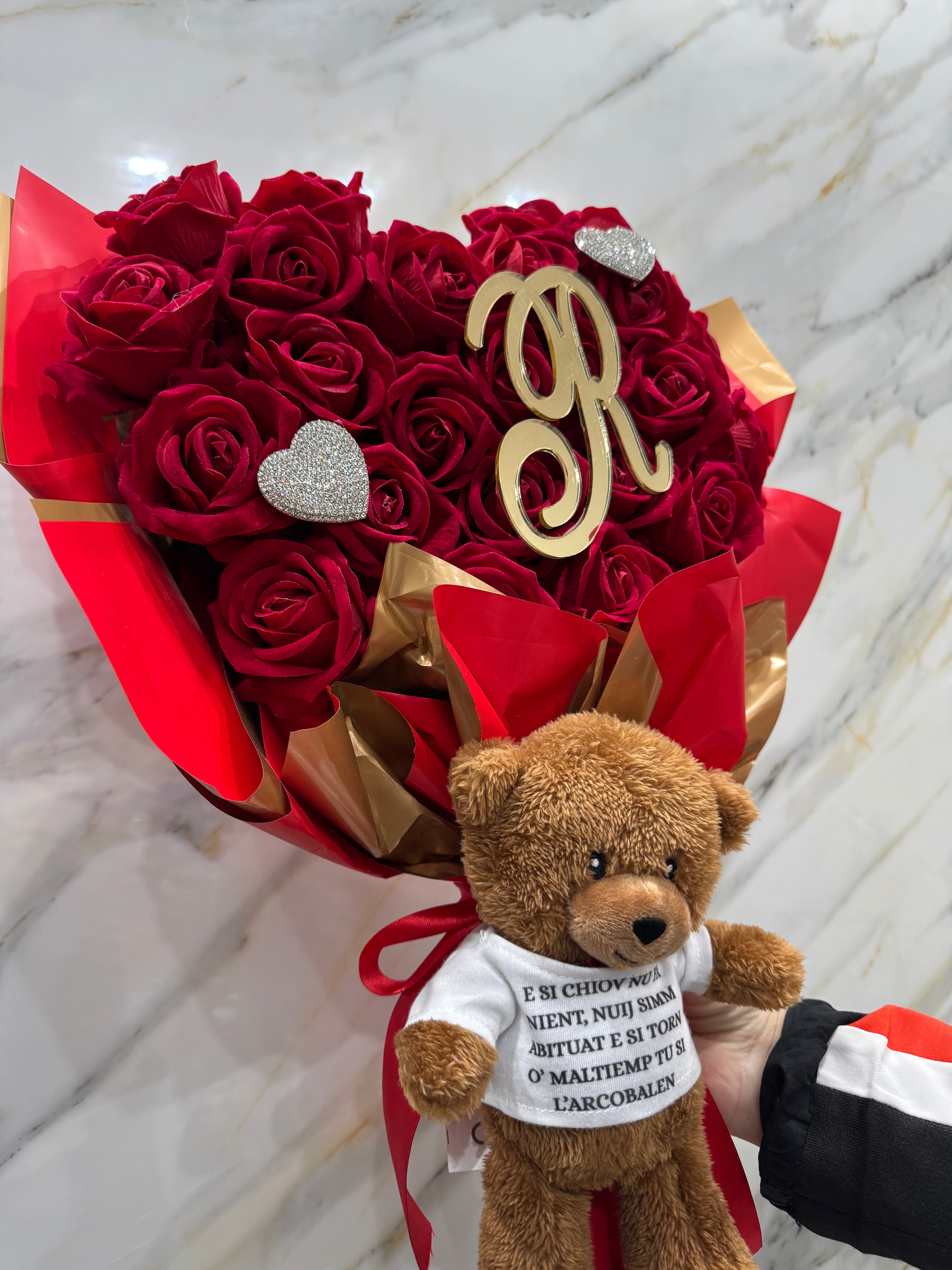 Bouquet Teddy