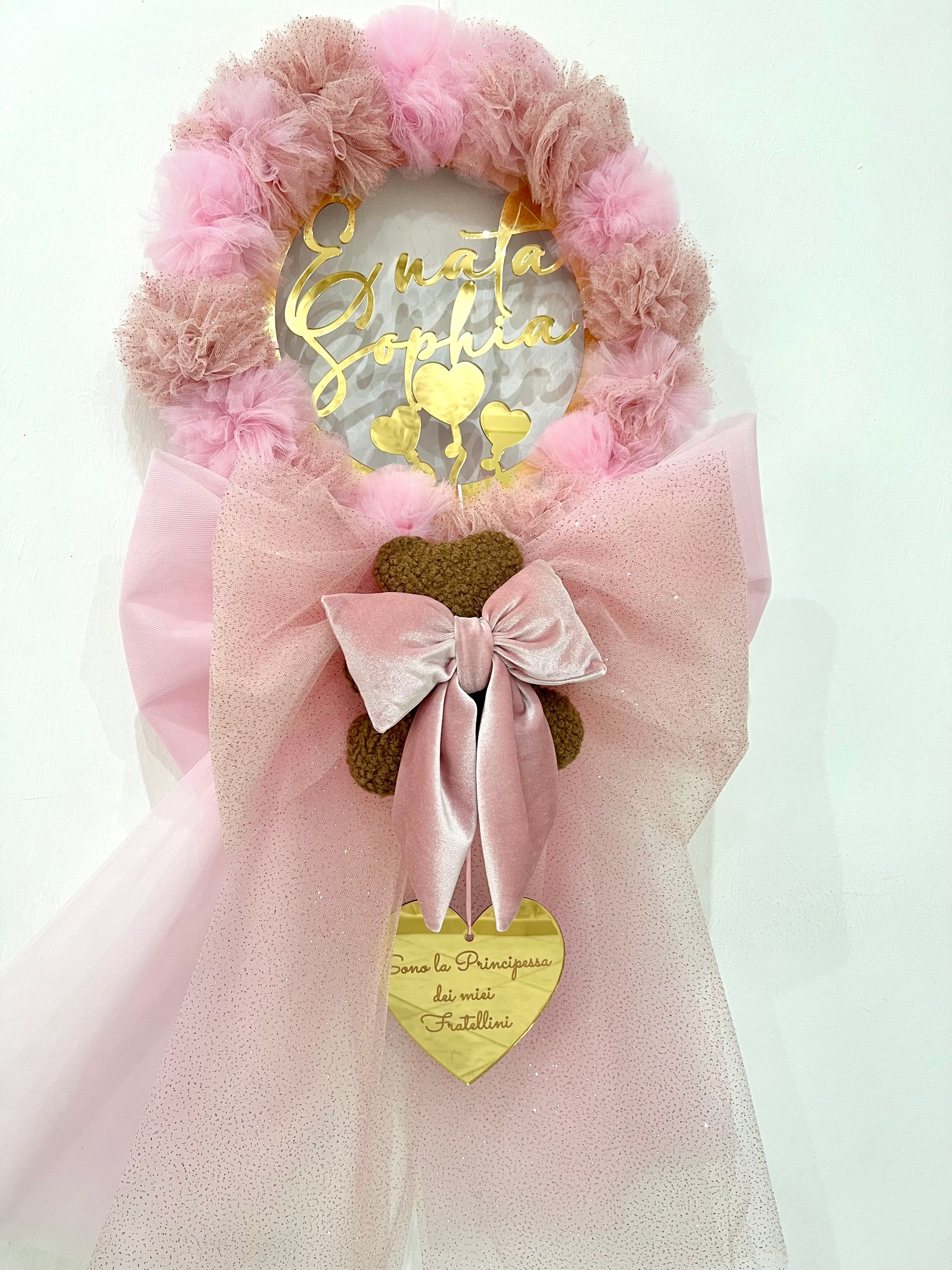 Coccarda nascita Pon Pon